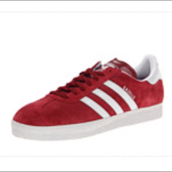 🎉Host Pick🎉 Red/White/Gray Gazelle Originals